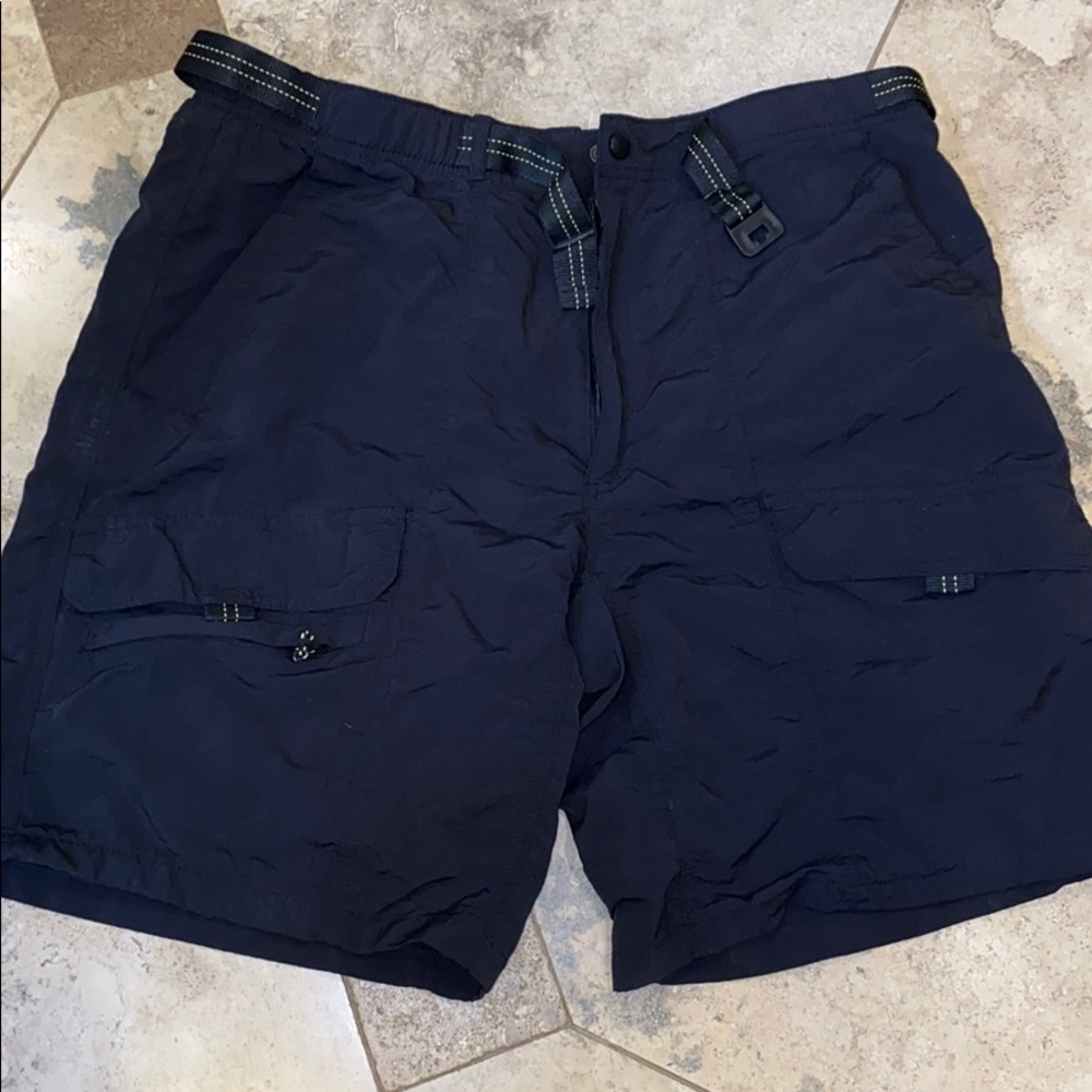 Men's Rugged Exposure Belted Lightweight Shorts
